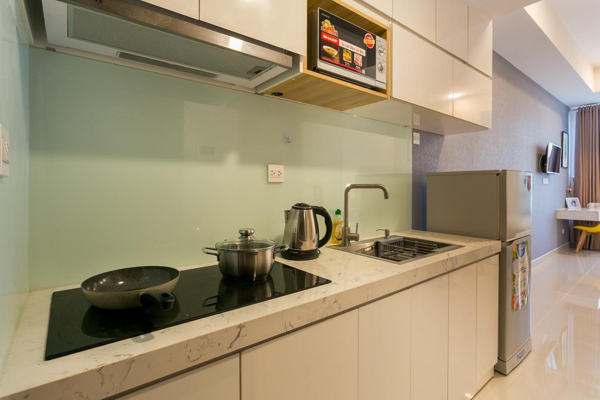 Herla Central Saigon 1 River Gate Ben Thanh ホーチミン市 部屋 写真